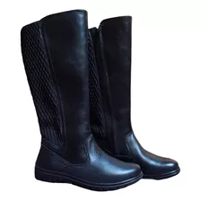 Bota Flexi Mujer, Talla 36 (pequeña), Nuevas, Color Negro