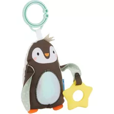 Sonajero Mordedor Para Bebé Estimulación Temprana Didáctico Color Pingüino