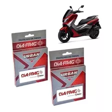 Kit Pastilha Freio Dianteira+traseira Yamaha Nmax 160 C/ Abs