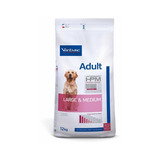 Alimento Virbac Veterinary Hpm Large & Medium Para Perro Adulto De Raza Mediana Y Grande Sabor Mix En Bolsa De 12kg