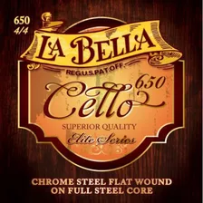 Cuerda Para Violonchelo La Bella Chromo Flat Steel
