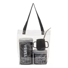 Combo Set Kit Matero Equipo Juego De Mate Hombre Mujer Bolso