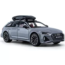 D 1:24 Con Luz Y Sonido Audi Rs6 Miniatura Car Luz Y So [u]