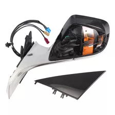 Espejo Retrovisor Exterior Con Galvanoplastia Izquierda Auto