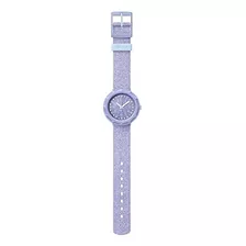 Flik Flak Swiss Quartz Correa De Silicona, Morado, 16 Reloj 