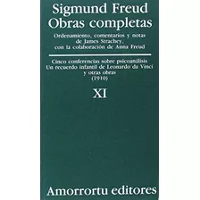 Livro Sigmund Freud Obras Completas Vol Xi Traducción José E