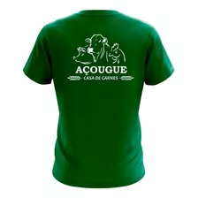 Camiseta Camisa Açougueiro Açougue Profissão Trabalho