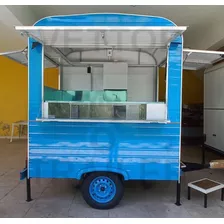 Trailer Food Truck Novo 2024. Trailer P/ Lanches, Doces, Etc