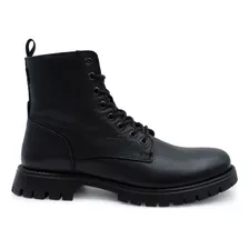 Bota Levis Lv-212427n De Piel Para Caballero Negro