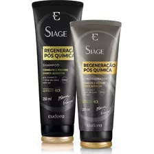  Eudora Siàge Regeneração Pós Química Sham 250ml + Cond 200ml