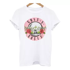 Playera Camiseta Logo Clasico Banda Rock Guns N' Roses 