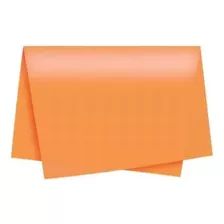 5un Folha Papel De Seda Para Embalagem 48x60cm Roupas Sapato Cor Laranja