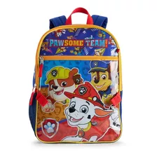 Mochila Paw Patrol 5 Piezas Mochila Lonchera Botella Agua