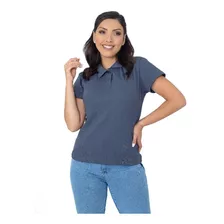 Camisa Gola Polo Feminina Baby Look Camiseta Atacado Varejo