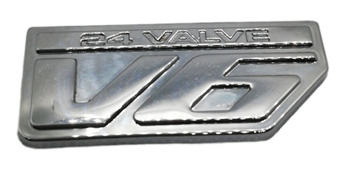 Emblema Isuzu 24 Valve V6 Original Nuevo Cromo 8970734080 Foto 6