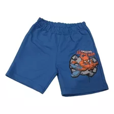 Short Marvel Spiderman Original Algodon Talle 6 Y 8 Años