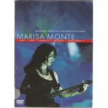 Dvd Marisa Monte, Memórias, Crônicas E Declarações De Amor 