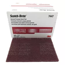 Lija Pañete Para Pulir 3m 7447 Scotchbrite Caja De 20 Unidad