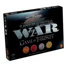 Jogo De Mesa War Edição Game Of Thrones Grow