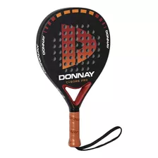 Paleta De Pádel Donnay Cyborg Pro 18k Pitch Black