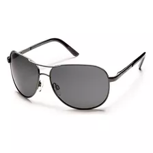 Suncloud Optics Aviator Gafas De Sol (gun Metal, Gris Polar.