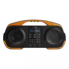 Boombox De Playa Inalámbrico - Negro Y Naranja A D...