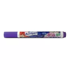 Acrilpen Caneta Para Tecido 516 Violeta Acrilex