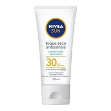 Nivea Sun Protetor Facial Toque Seco Antissinais Fps 30