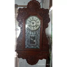 Reloj Pared Antiguo Marca Ansonia 