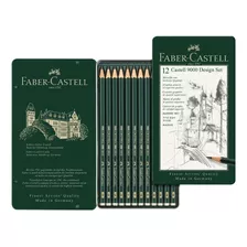 Lápices X12 Faber Castell 9000 Design Set