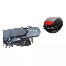 Parrilla Para Moto Pulsar Ns 160/200 Y Baúl Tomcat 30 Litros