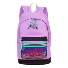 Mochila Capricho Candy Tutti Frutti Lilas Grande