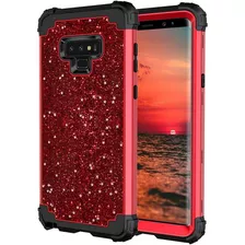 Funda Para Galaxy Note 9 (color Rojo/marca Hekodonk)