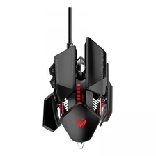 Mouse Gamer Gaming Meetion Gm80 Rgb Usb Pc Notebook Ps4 Febo