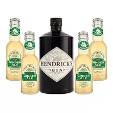 Pack Gin Hendricks 700ml + 4 Fentimans Ginger Ale 250ml