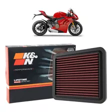 Filtro De Ar Esportivo K&n Ducati Panigale V4 / V4s 2022-