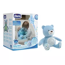 Pelucia Projetor Ursinho Baby Bear First Dreams Azul Chicco