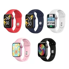Smartwatch Reloj Inteligente Táctil Bt Llamada Foxbox Proton Color De La Malla Rosa