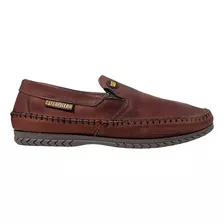 Panchas Zapatillas Caterpillar De Cuero Vacuno Liviano