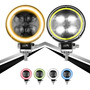 Foco Led Cob 6 Caras H4 Para Moto Luz Alta Y Baja