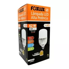 Lâmpada Led Alta Potência 62w 6500k Bivolt Foxlux 9029