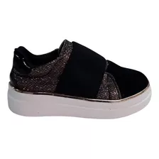 Zapatilla C/plataforma Y Glitters - Wid799