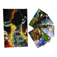 Baralho Tarot Tarô Da Cigana Sete Saias 36 Cartas E Manual