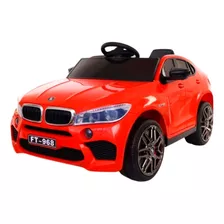 Carrinho Elétrico Infantil Com Controle Remoto - Bmw X6 Cor Vermelho Voltagem Do Carregador 110v/220v