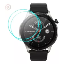 Kit Com 2 Película De Vidro Anti Riscos Para Amazfit Gtr 4