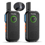 2pcs Radios Porttil Mini Walkie Talkie Con Usb Retevis Rt22