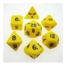 Coleccion De Juego - Koplow Games Yellow Solid Color 7 P