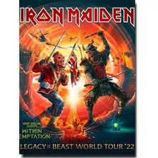 Poster Iron Maiden Rock Metal Música 50x70cm