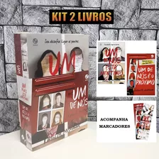 Kit 2 Livros Um De Nós Está Mentindo + É O Próximo + Brindes