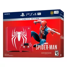Sony Playstation 4 Pro Cuh-71 1tb Marvel's Spider-man Limite